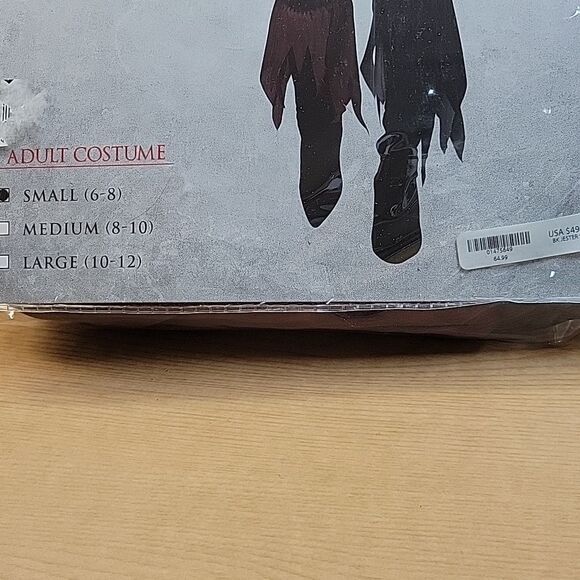 Spirit Psycho Jester Adult Costume Size Small 6-8 - Picture 10 of 10